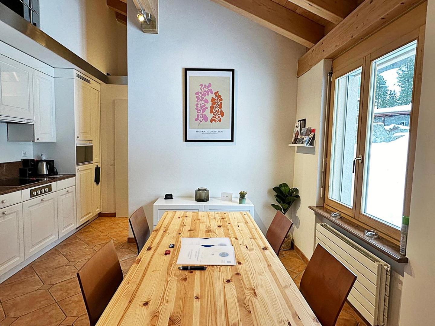 Maisonette - 45m2 Zum Relaxen, Mit Garage - Me17-b Pontresina