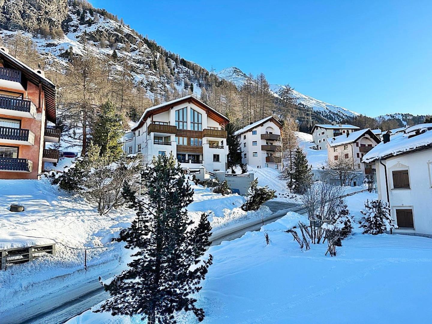 Maisonette - 45m2 Zum Relaxen, Mit Garage - Me17-b Apartment Pontresina