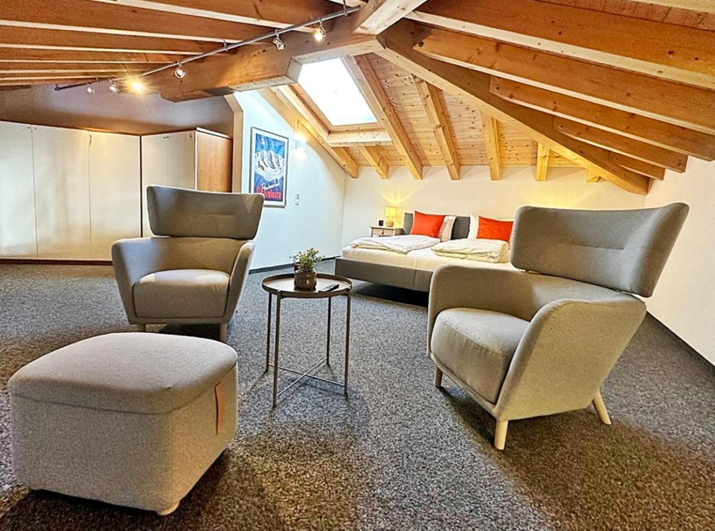 Maisonette - 45m2 Zum Relaxen, Mit Garage - Me17-b Pontresina